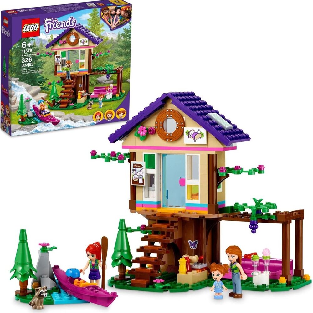 Lego Friends Forest House 41679 Building Kit   Brand New